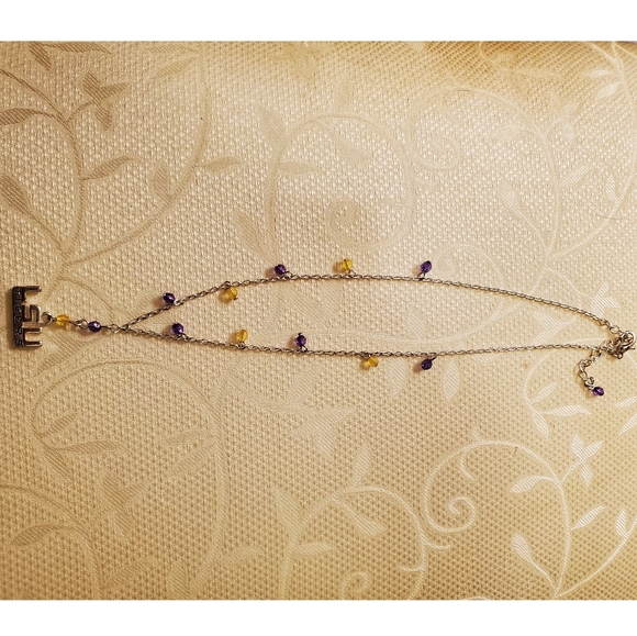 🐅 Purple & Gold LSU Necklace 🐅 - Picture 2 of 4